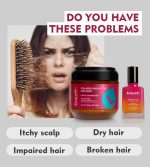 EcoLchi Karseell Professional Shampoo Hair Conditioner Treatment Organic Argan Oil Keratin Treatment Mask Hair Products (7)