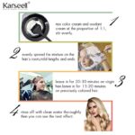karseell low ammonia Henna dye permanent hair color cream (1)