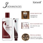 karseell low ammonia Henna dye permanent hair color cream (1)